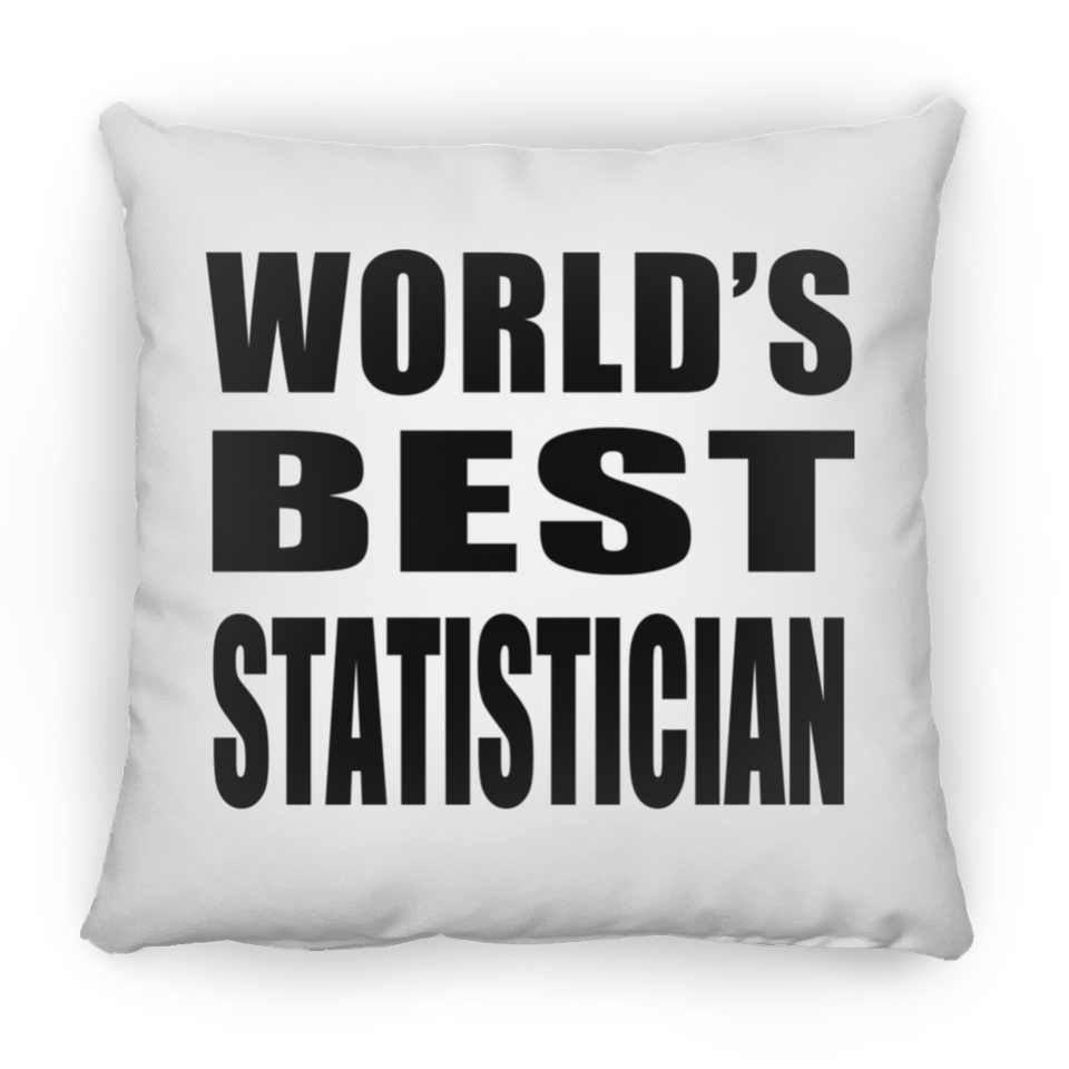 World's Best Statistician - Throw Pillow