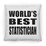 World's Best Statistician - Throw Pillow