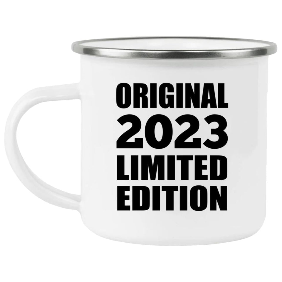 1st Birthday Original 2023 Limited Edition - 12oz Camping Mug
