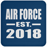 Air Force Established EST. 2018 - Drink Coaster