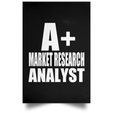 A+ Market Research Analyst - Poster Portrait
