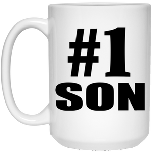 Number One #1 Son - 15 Oz Coffee Mug