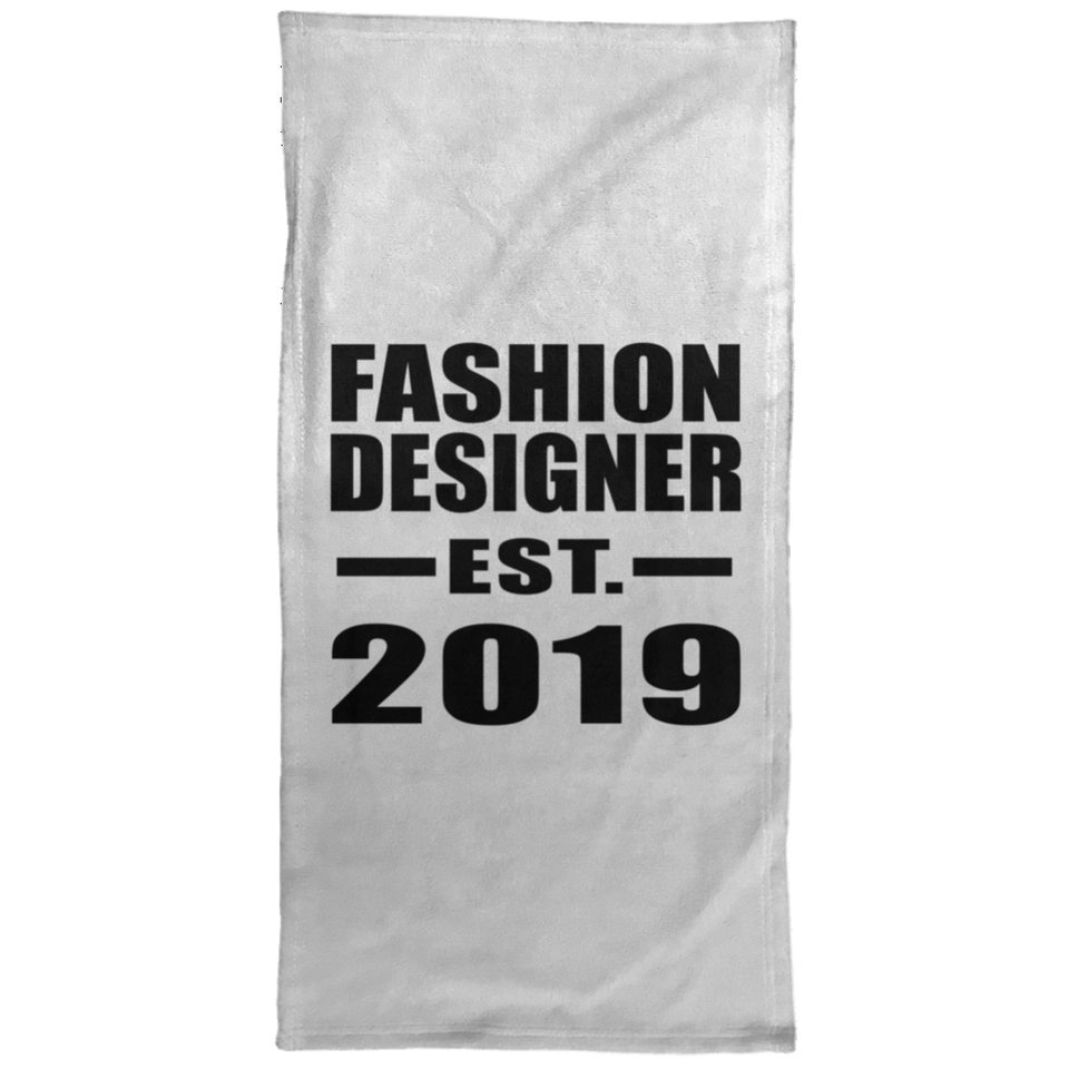 Fashion Designer Established EST. 2019 - Hand Towel