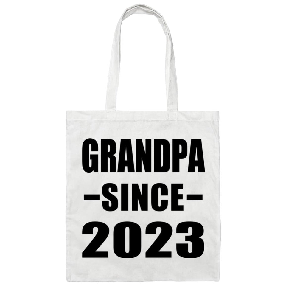 Grandpa Since 2023 - Tote Bag White