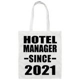 Hotel Manager Since 2021 - Tote Bag White
