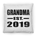 Grandma Established EST. 2019 - Throw Pillow