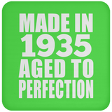 89th Birthday Made In 1935 Aged to Perfection - Drink Coaster