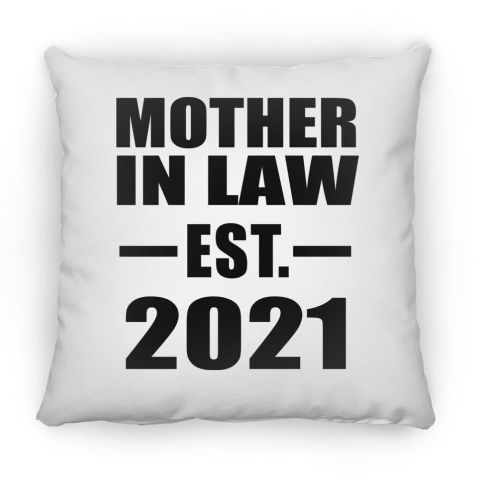 Mother In Law Established EST. 2021 - Throw Pillow
