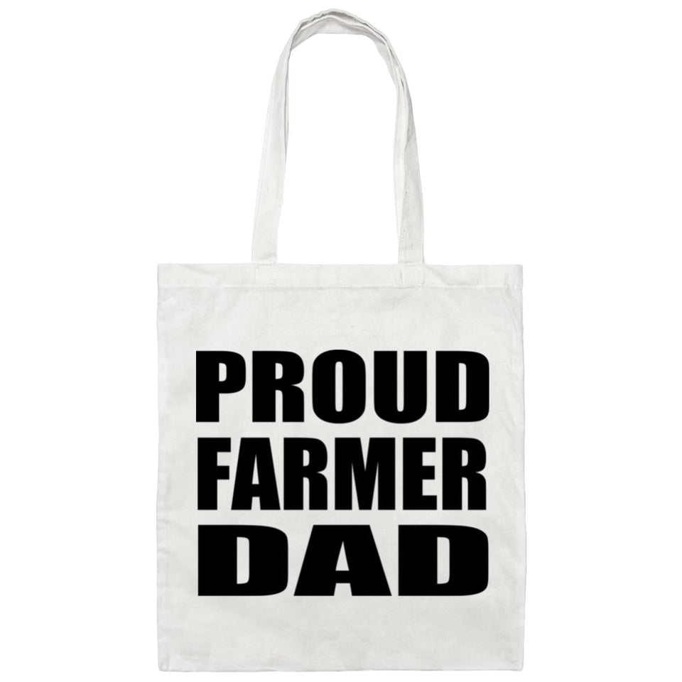 Proud Farmer Dad - Tote Bag White