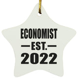 Economist Established EST. 2022 - Star Ornament