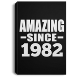 42nd Birthday Amazing Since 1982 - Canvas Portrait