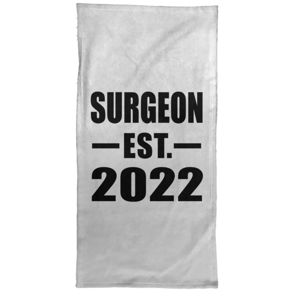 Surgeon Established EST. 2022 - Hand Towel
