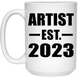 Artist Established EST. 2023 - 15oz Coffee Mug