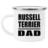Russell Terrier Dad - 12oz Camping Mug