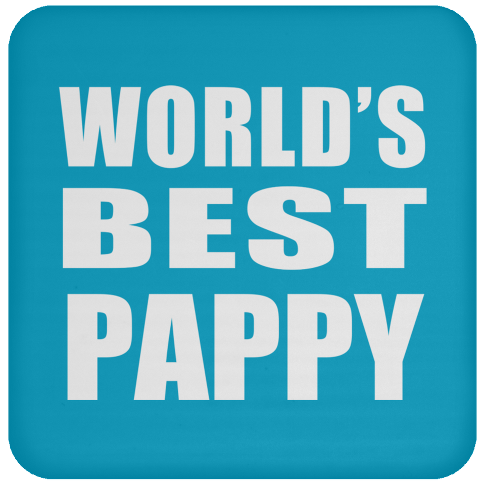 World's Best Pappy - Drink Coaster