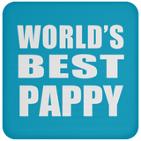 World's Best Pappy - Drink Coaster