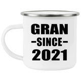 Gran Since 2021 - 12oz Camping Mug