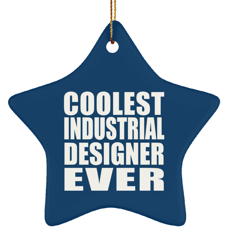 Coolest Industrial Designer Ever - Star Ornament