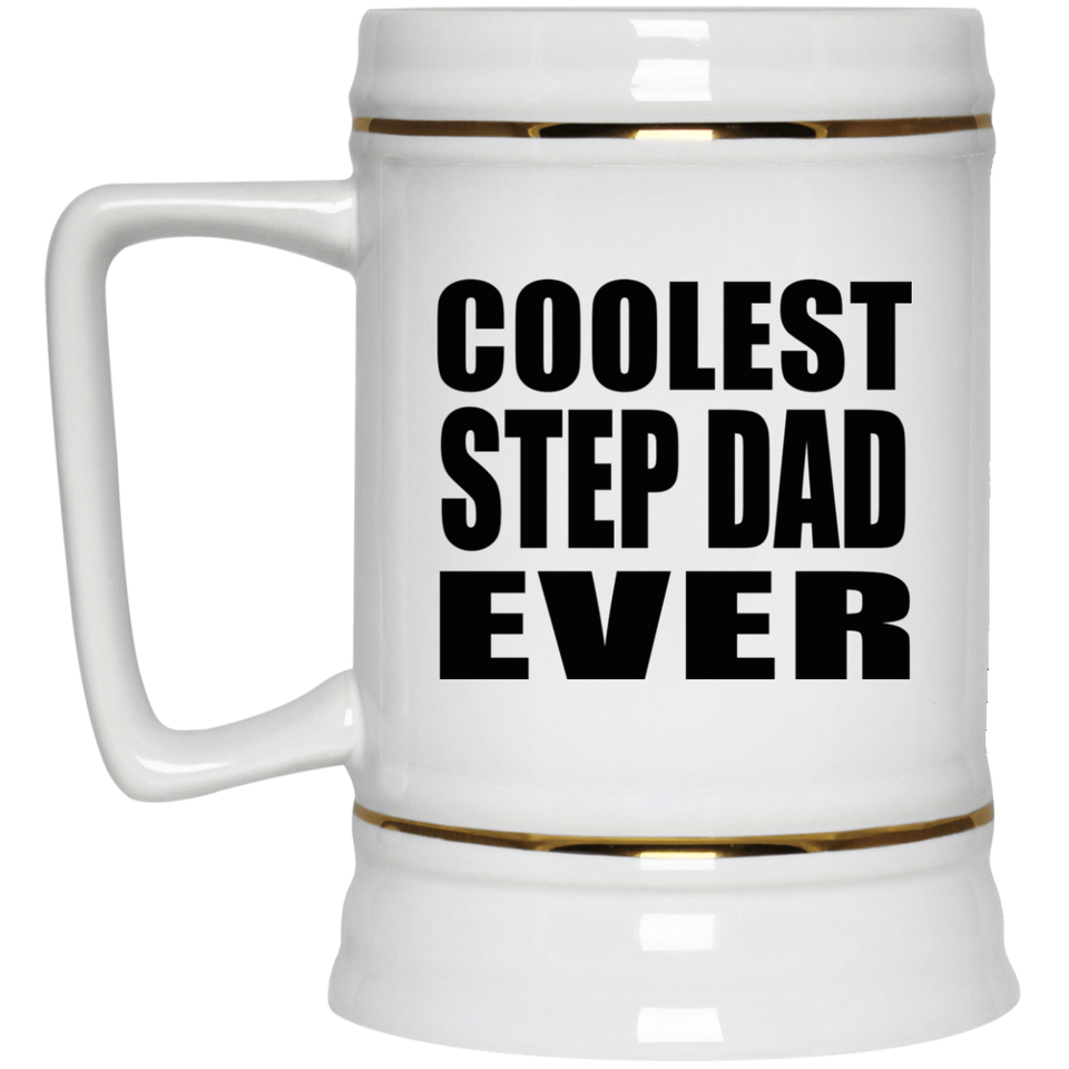 Coolest Step Dad Ever - Beer Stein