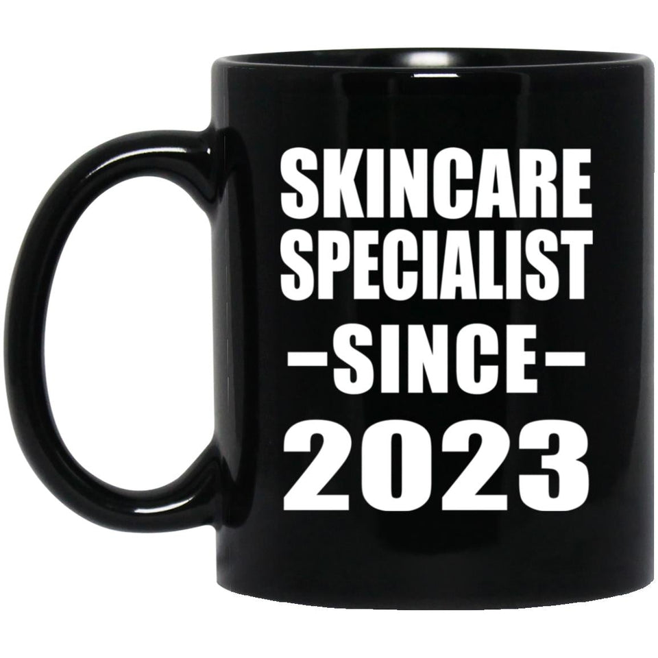 Skincare Specialist Since 2023 - 11oz Coffee Mug Black