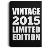 9th Birthday Vintage 2015 Limited Edition - Canvas Portrait