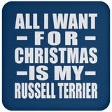 All I Want For Christmas Is My Russell Terrier - Coaster