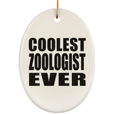 Coolest Zoologist Ever - Oval Ornament