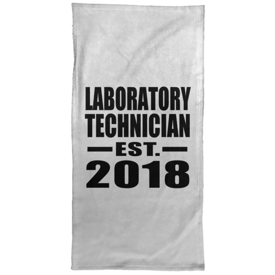 Laboratory Technician Established EST. 2018 - Hand Towel