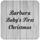 Barbara Baby's First Christmas - Drink Coaster F