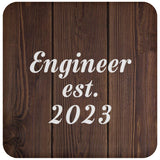 Engineer Established Est. 2023 - Drink Coaster D