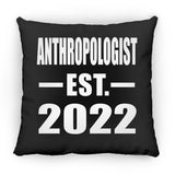 Anthropologist Established EST. 2022 - Throw Pillow Black