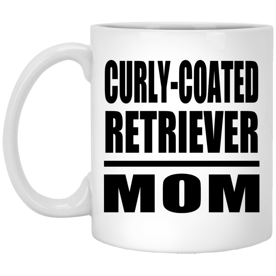 Curly-Coated Retriever Mom - 11oz Coffee Mug