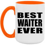Best Waiter Ever - 15oz Accent Mug Orange