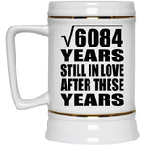 78th Anniversary Square Root of 6084 Years Still In Love - Beer Stein