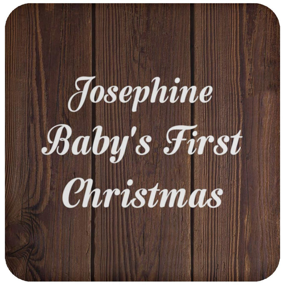 Josephine Baby's First Christmas - Drink Coaster D