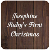Josephine Baby's First Christmas - Drink Coaster D