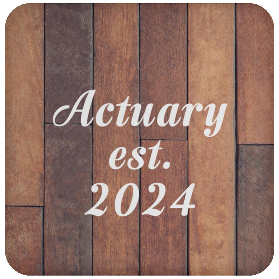 Actuary Established Est. 2024 - Drink Coaster E