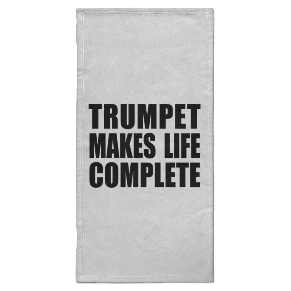 Trumpet Makes Life Complete - Hand Towel