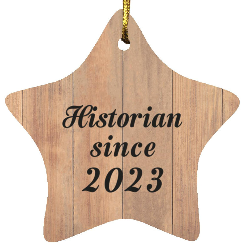 Historian Since 2023 - Star Ornament C