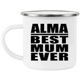 Alma Best Mum Ever - 12oz Camping Mug