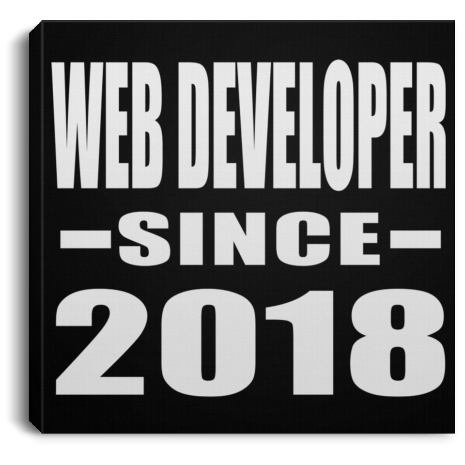 Web Developer Since 2018 - Canvas Square