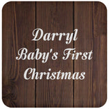 Darryl Baby's First Christmas - Drink Coaster D