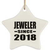 Jeweler Since 2018 - Star Ornament