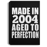 20th Birthday Made In 2004 Aged to Perfection - Canvas Portrait