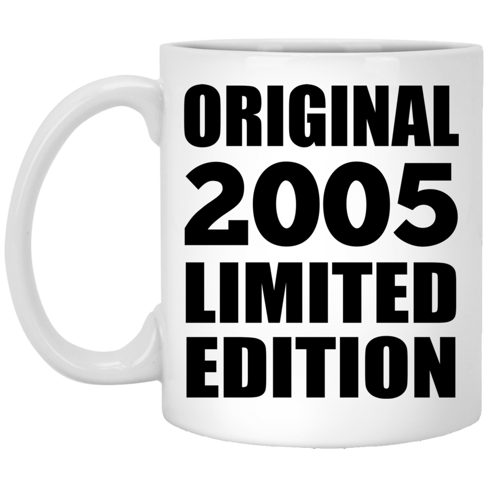 19th Birthday Original 2005 Limited Edition - 11oz Coffee Mug