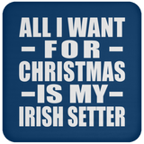 All I Want For Christmas Is My Irish Setter - Coaster
