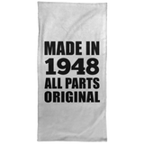76th Birthday Made in 1948 All Parts Original - Hand Towel