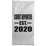 Court Reporter Established EST. 2020 - Hand Towel