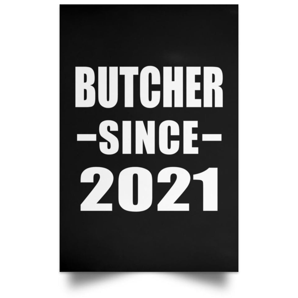 Butcher Since 2021 - Poster Portrait