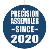 Precision Assembler Since 2020 - Circle Ornament